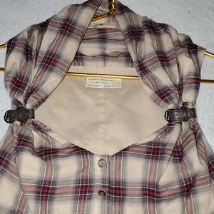 Allsaints Spitalfields sleeveless blouse